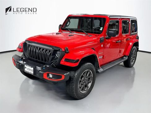 Used 2023 Jeep Wrangler Unlimited Sahara AWD/4WD image 1