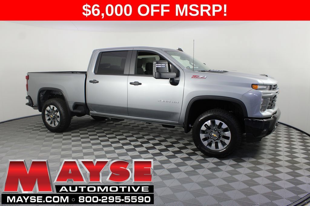 New 2026 Chevrolet Silverado 2500 Custom w/ Custom Convenience Package AWD/4WD image 1