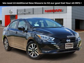 New 2025 Nissan Versa SV w/ Trunk Package image 1