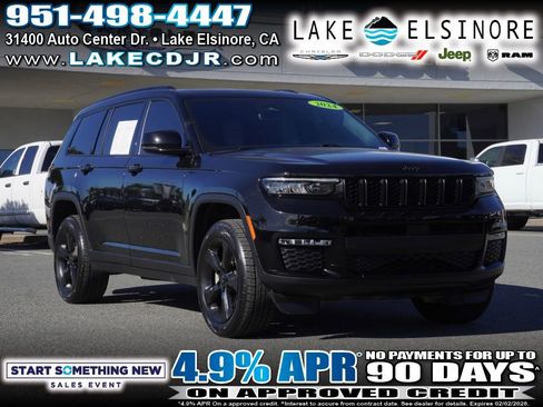 Certified 2024 Jeep Grand Cherokee L Limited w/ Black Appearance Package image 1