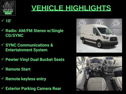 Used 2018 Ford Transit 250 130 Medium Roof RWD image 3