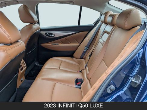 Certified 2023 INFINITI Q50 Luxe w/ Cargo Package RWD image 17