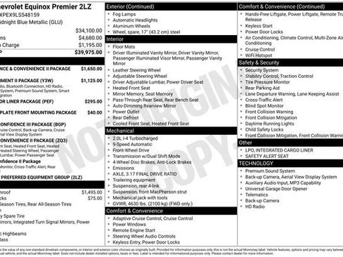 Used 2020 Chevrolet Equinox Premier FWD image 5