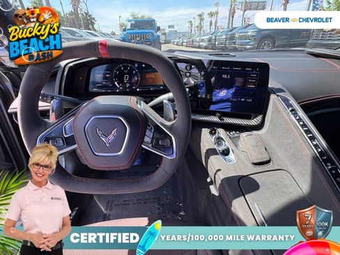 Used 2023 Chevrolet Corvette Stingray Premium Cpe w/ Engine Appearance Package RWD image 16