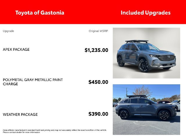 Certified 2025 MAZDA CX-50 Meridian Edition w/ Apex Package AWD/4WD image 5