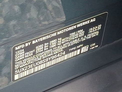 Certified 2025 BMW X5 xDrive40i w/ Premium Package image 28