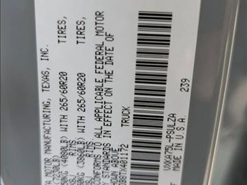 New 2026 Toyota Tundra Limited image 16