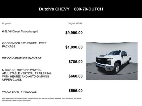 Used 2025 Chevrolet Silverado 3500 W/T AWD/4WD image 5