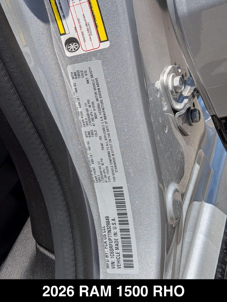 Used 2026 RAM 1500 RHO AWD/4WD image 25
