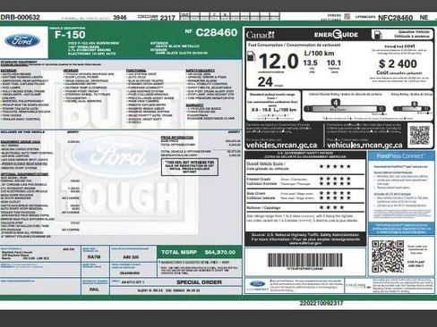 Used 2022 Ford F150 XLT w/ Equipment Group 302A High image 4