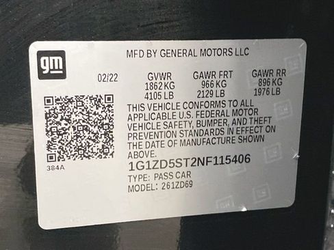 Used 2022 Chevrolet Malibu LT w/ Leather Package image 33