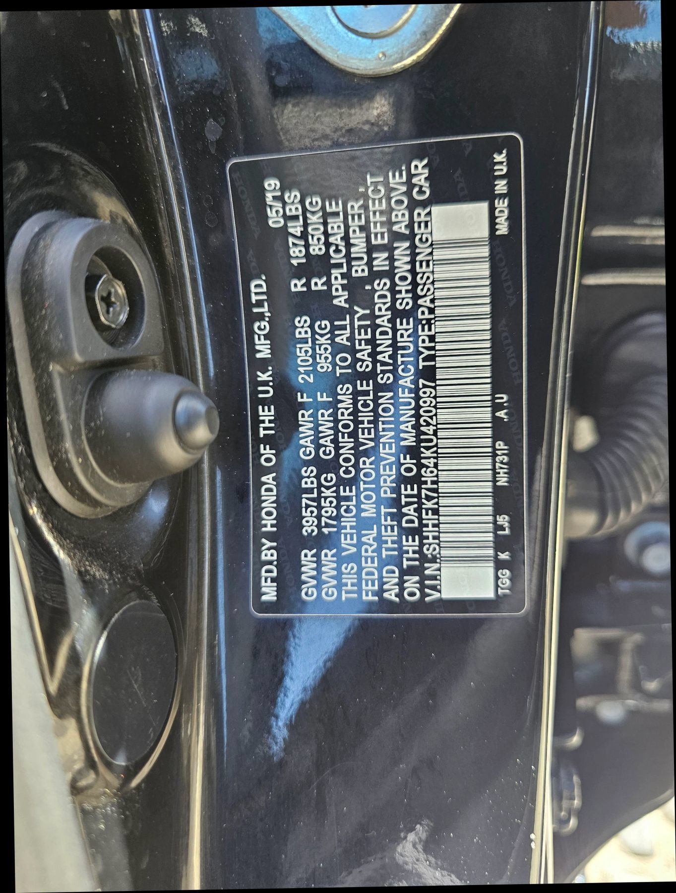 Used 2019 Honda Civic EX image 29
