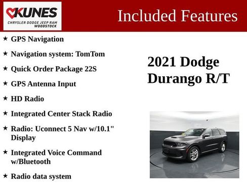 Used 2021 Dodge Durango R/T AWD/4WD image 3
