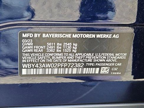 Certified 2023 BMW i4 eDrive35 w/ Premium Package RWD image 23