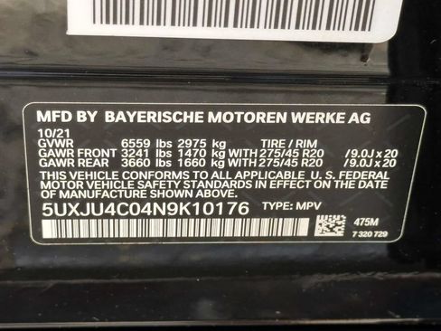 Used 2022 BMW X5 M50i w/ Premium Package AWD/4WD image 36