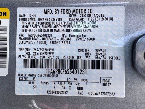 Used 2025 Ford Mustang GT Premium RWD image 80