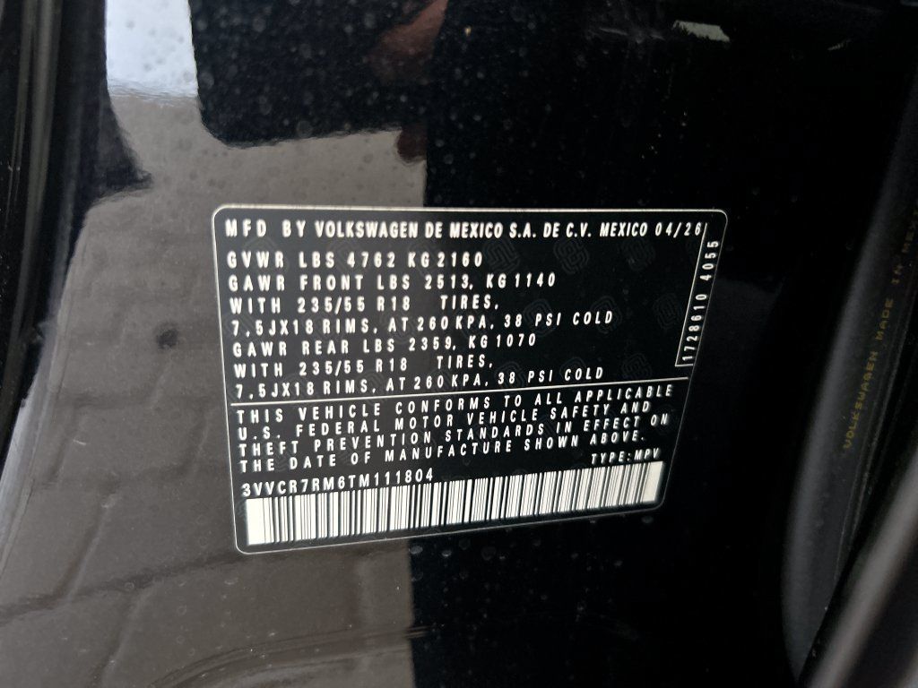 Certified 2026 Volkswagen Tiguan S FWD image 38