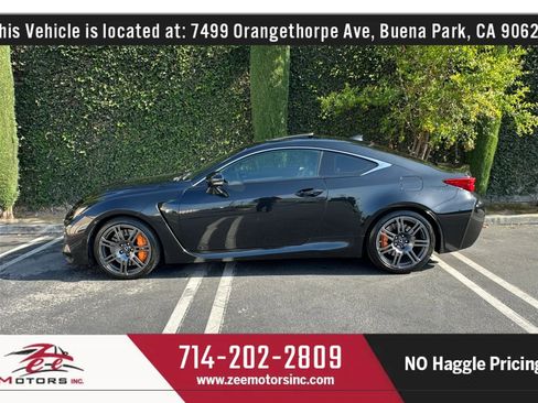 Used 2017 Lexus RC F w/ Premium Package RWD image 9