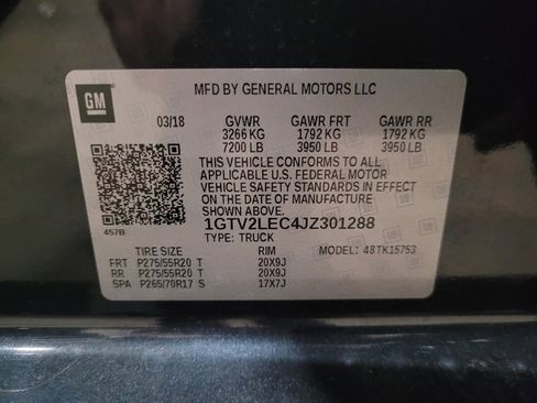 Used 2018 GMC Sierra 1500 Double Cab 6.5 ft w/ Elevation Edition image 33