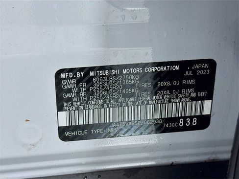 Used 2023 Mitsubishi Outlander SEL 40th Anniversary image 52