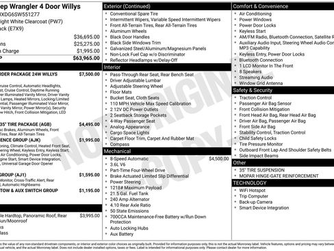 New 2025 Jeep Wrangler Willys image 29
