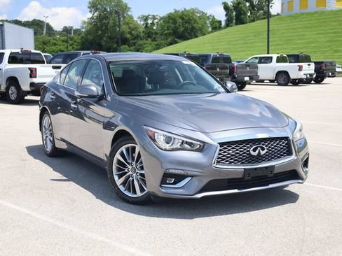 Used 2023 INFINITI Q50 Luxe w/ Cargo Package AWD/4WD image 2