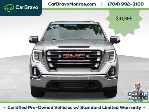 Certified 2021 GMC Sierra 1500 SLT w/ SLT Premium Plus Package AWD/4WD image 10