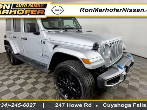 Used 2023 Jeep Wrangler Unlimited Sahara w/ Cold Weather Group AWD/4WD image 1