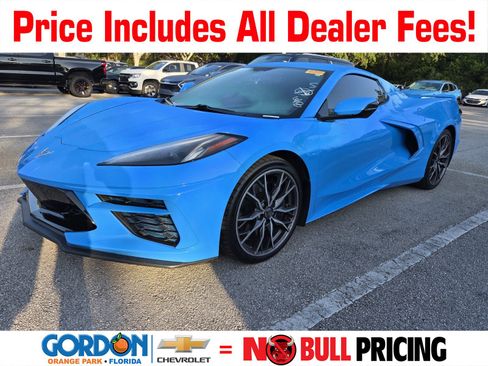 Used 2023 Chevrolet Corvette Stingray Premium Conv w/ Z51 Performance Package RWD image 1