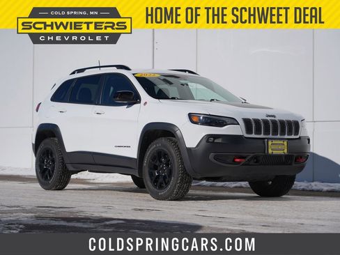 Used 2022 Jeep Cherokee Trailhawk w/ Premium Leather Package image 1