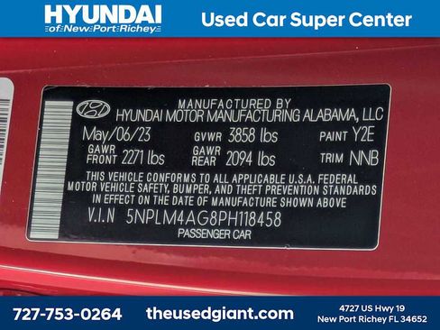 Used 2023 Hyundai Elantra SEL w/ Cargo Package FWD image 31