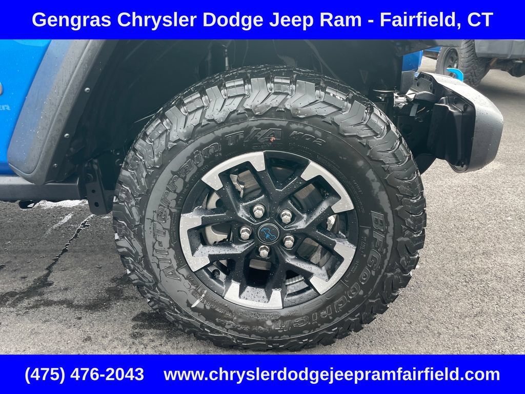 Certified 2025 Jeep Wrangler Unlimited Rubicon 4xe w/ Safety Group AWD/4WD image 9