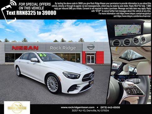 Used 2023 Mercedes-Benz E 350 4MATIC Sedan image 1