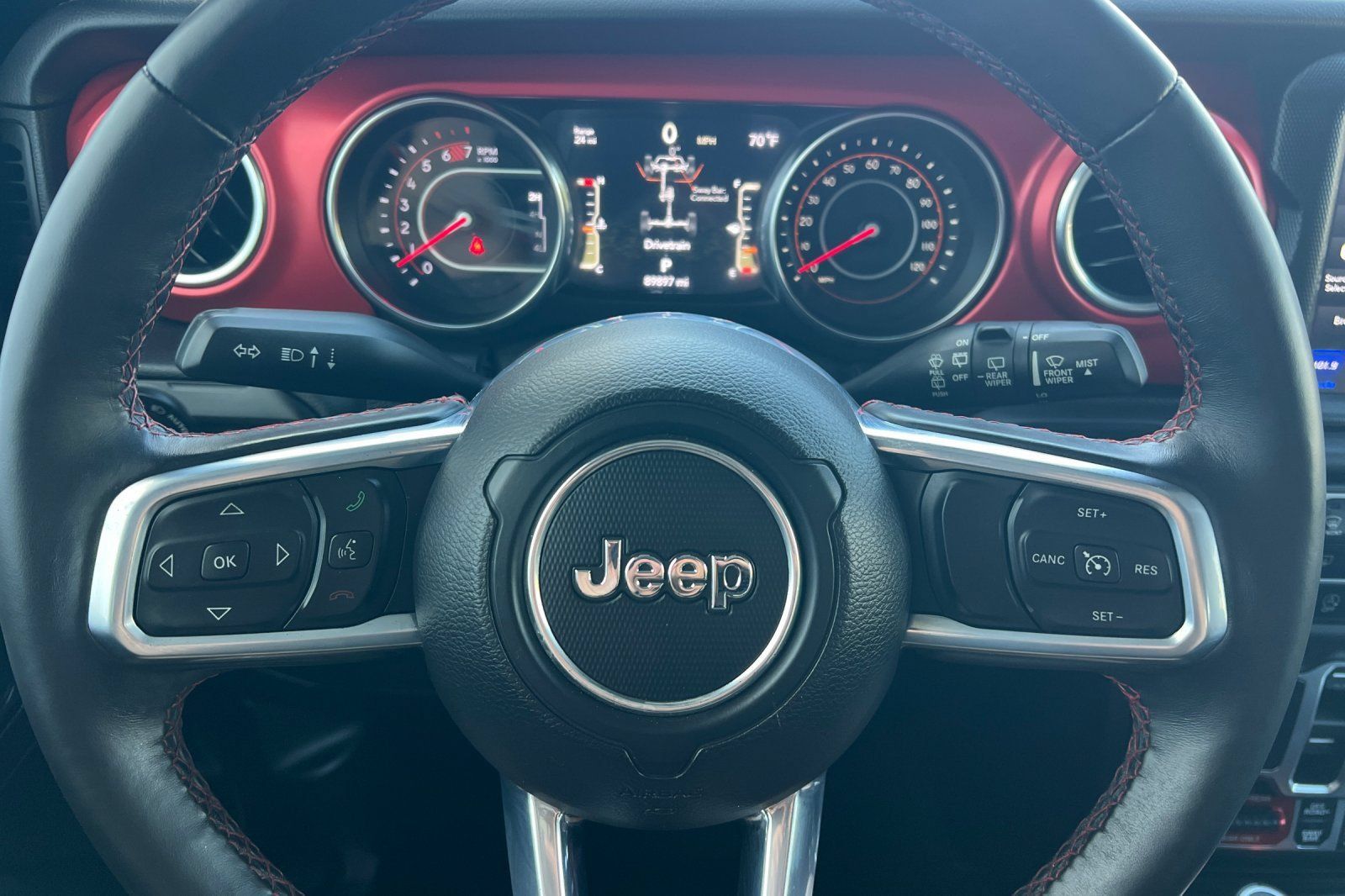 Used 2021 Jeep Wrangler Unlimited Rubicon w/ Uconnect 4C Nav & Sound Group AWD/4WD image 21