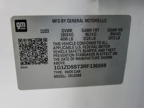 Certified 2024 Chevrolet Malibu LT FWD image 33