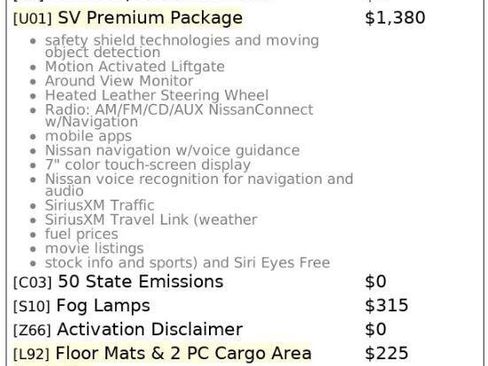 Used 2017 Nissan Rogue SV w/ SV Premium Package image 4