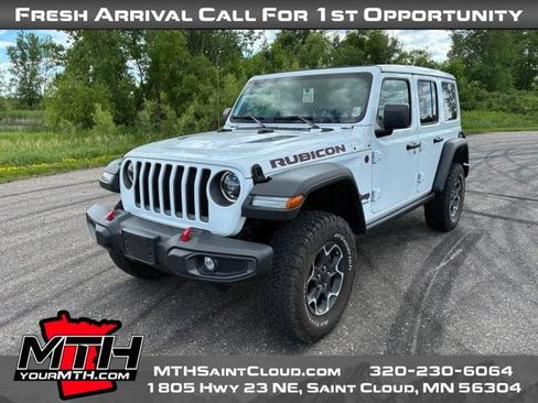 Used 2022 Jeep Wrangler Unlimited Rubicon w/ Cold Weather Group AWD/4WD image 4