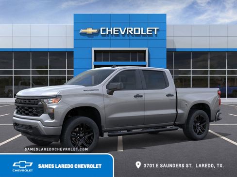 New 2026 Chevrolet Silverado 1500 Custom w/ Turbomax Blackout Package image 2