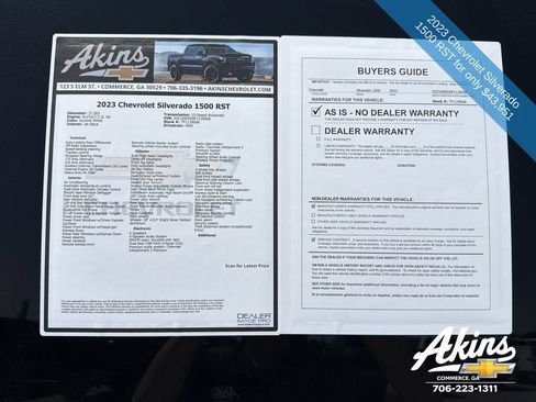 Certified 2023 Chevrolet Silverado 1500 RST w/ Z71 Off-Road Package AWD/4WD image 10