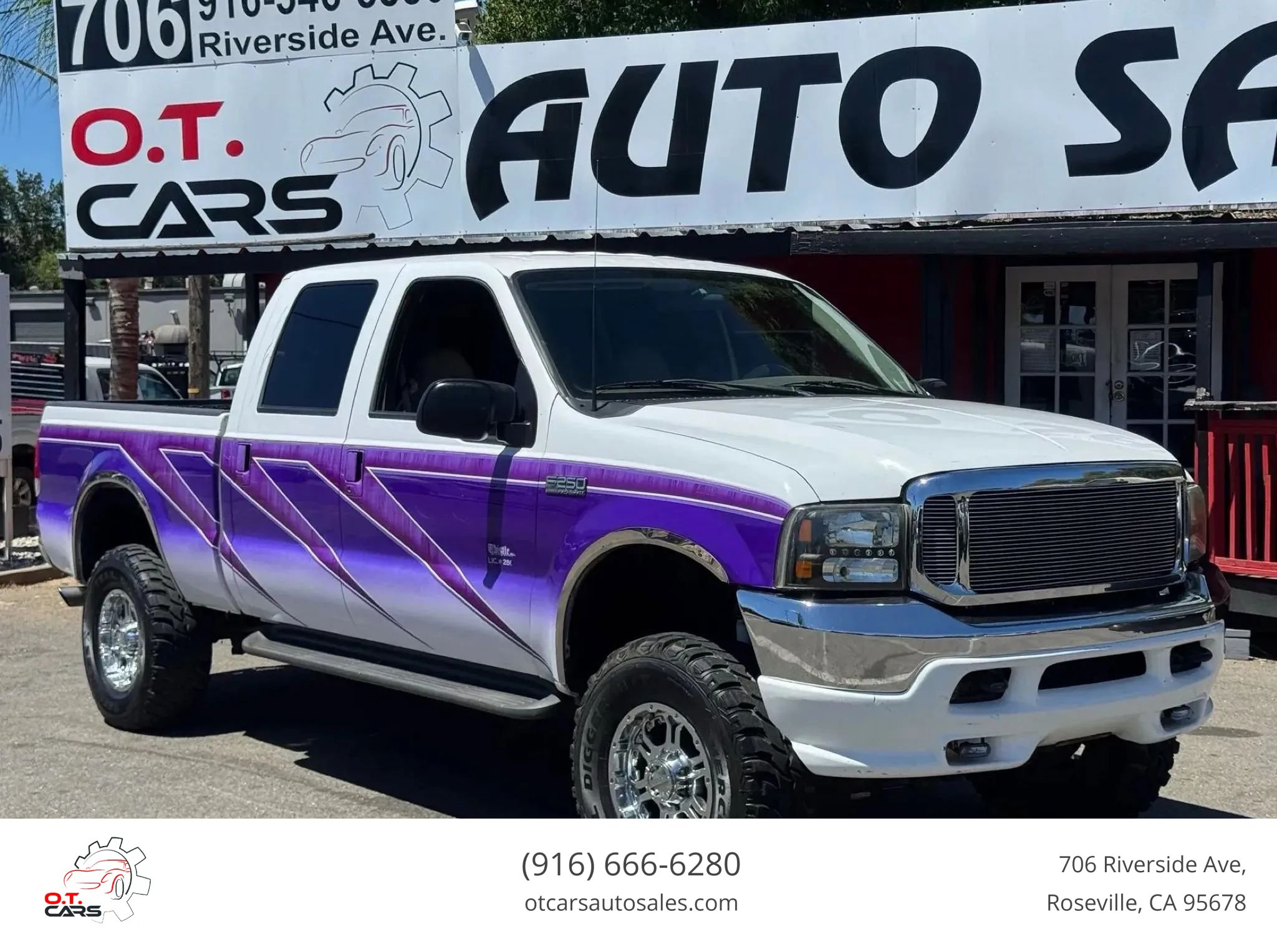 Used 2000 Ford F250 4x4 Crew Cab Super Duty image 1