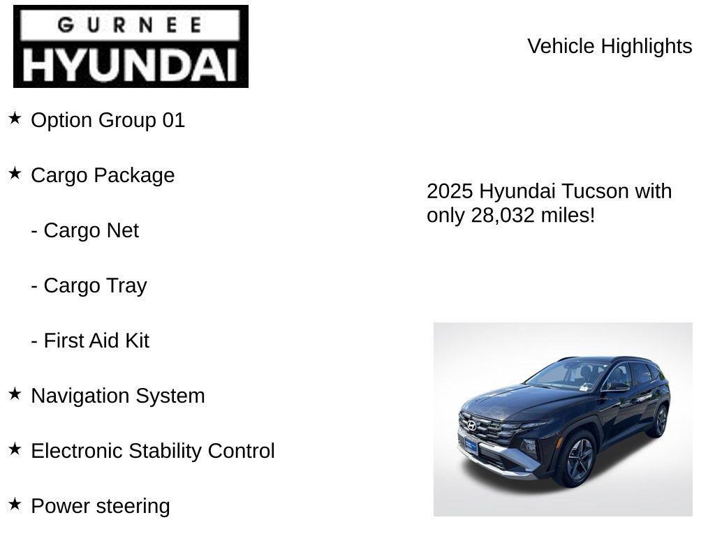 Certified 2025 Hyundai Tucson SEL AWD/4WD image 7