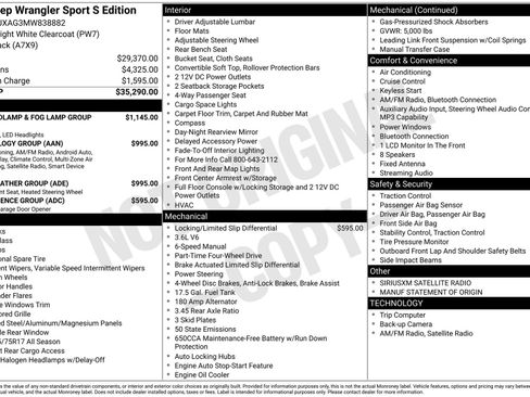 Used 2021 Jeep Wrangler Willys w/ LED Headlamp & Fog Lamp Group image 5