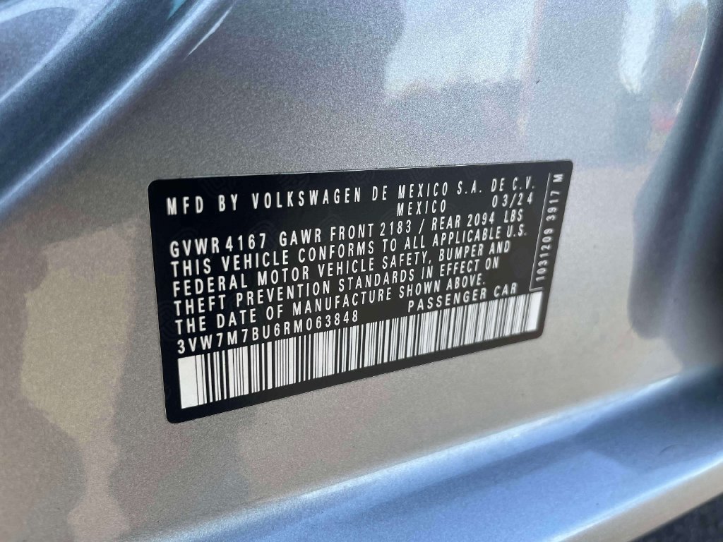 Used 2024 Volkswagen Jetta SE w/ Panoramic Sunroof Package FWD image 34