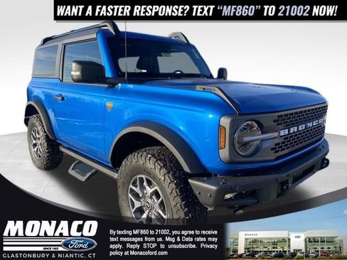 Certified 2024 Ford Bronco Badlands image 1