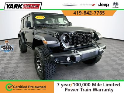 Certified 2025 Jeep Wrangler Unlimited Sport