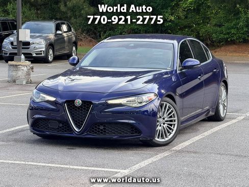 Used 2017 Alfa Romeo Giulia Ti w/ TI Lusso Light Wood Package RWD image 1