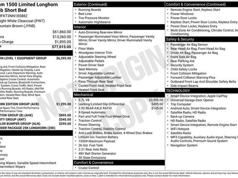 Used 2022 RAM 1500 Limited AWD/4WD image 11