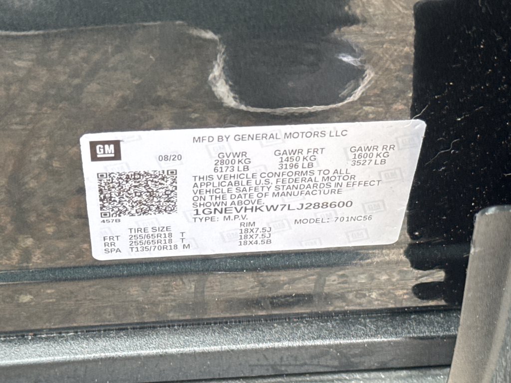 Used 2020 Chevrolet Traverse LT AWD/4WD image 48