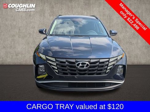 Certified 2024 Hyundai Tucson Blue AWD/4WD image 2