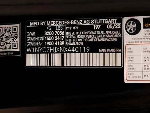 Used 2022 Mercedes-Benz G 63 AMG 4MATIC image 55